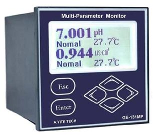 Analyseur de solides suspendu par multiparamètre (mètre conducteur d'analyseur de la température de pH ORP)