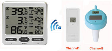 Thermomètre sans fil de réfrigérateur/congélateur avec la sonde de piscine