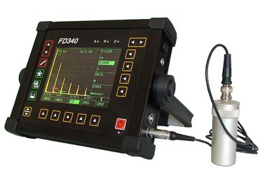 Détecteur ultrasonique universel de faille avec l'ecran couleur lumineux de contre-jour de LED USMFD34035X