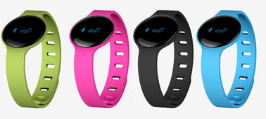 Bracelet de sports de Bluetooth de bracelet de polymère de lithium, bracelets multi de Smart d'exercice de couleur