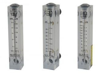 Mètre intégré d'écoulement plastique pour la mesure de gaz dans des équipements de traitement de l'eau