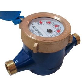 Mètre d'eau volumétrique de piston rotatoire de VDB avec le cadran sec (laiton)