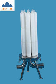 Cartouche filtrante de polypropylène pour la cartouche filtrante liquide de traitement de l'eau, cartouches filtrantes industrielles de 10 microns