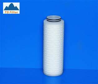 cartouche filtrante industrielle de micron de traitement de l'eau, cartouches filtrantes de polypropylène de 0,2 microns