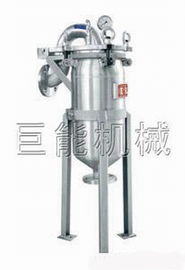 Lait utilisé par filtres industriels économiseurs d'énergie liquides de couvercle de cylindre de sac, l'eau minérale