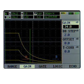 Balayage standard d'Aws B de Digital de détecteur ultrasonique portatif de faille pour l'inspection de soudure MFD800C