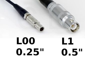 Détecteur ultrasonique portatif de faille de Digital avec le câble de LEMO 00/LEMO 01 BNC