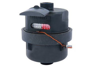 Mètre d'eau volumétrique de piston en plastique, mètre d'eau DN15 domestique LXH-15P