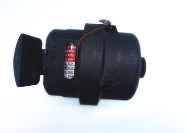 Mètre d'eau volumétrique de piston en plastique, mètre d'eau DN15 domestique LXH-15P