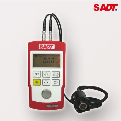 Mesure d'épaisseur ultrasonique portative écho d'impulsion de 0.8mm - de 225mm avec la double sonde